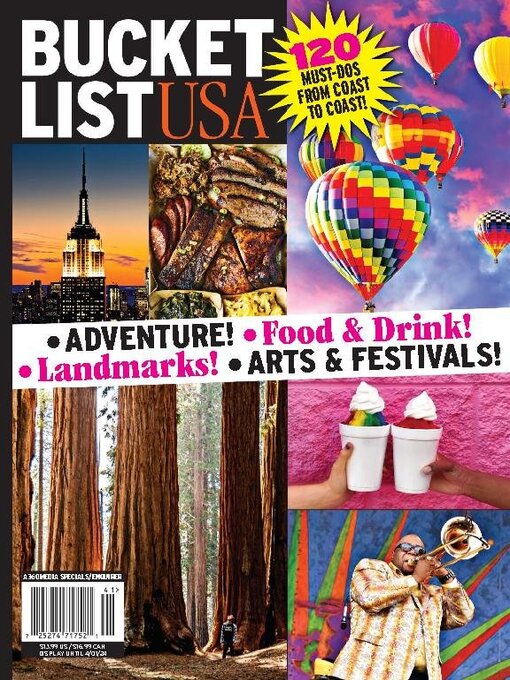 Titeldetails für Bucket List USA - 120 Must-dos From Coast to Coast! nach A360 Media, LLC - Verfügbar